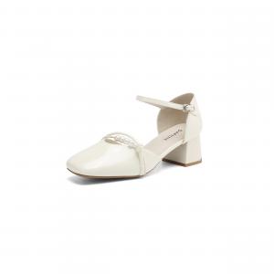 Туфли на высоком каблуке, среднего размера, женские DAPHNE, Beige