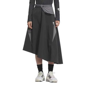 Adidas SS25 Casual длинные юбки Women's Charcoal Black