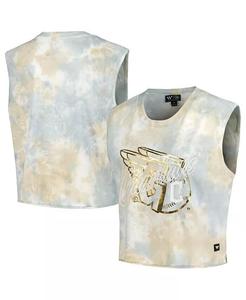 Женская белая майка Cleveland Guardians с мышечными мышцами The Wild Collective