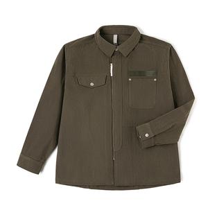 Lee Рубашка мужская Brown Khaki Qi