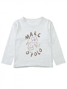 Marc O'Polo Junior Футболка с длинными рукавами кремового цвета