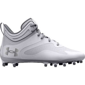 Бутсы Under Armour Command MC Mid White, белый