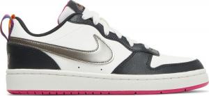 Кроссовки Nike Court Borough Low 2 SE GS 'Summit White Pink Prime', белый