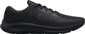 Кроссовки Under Armour Charged Pursuit 3 4E Wide Triple Black, черный