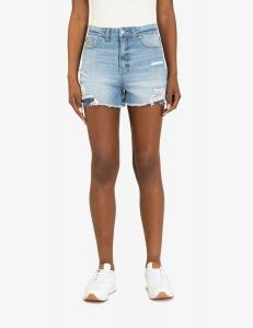 Шорты с высокой посадкой U.S. Polo Assn., голубой