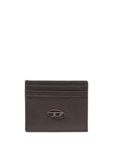 Diesel картхолдер с логотипом, коричневый