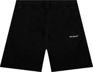 Спортивные шорты Off-White Caravag Arrow Sweatshort 'Black', черный
