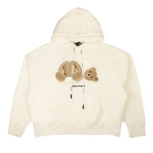 Худи Palm Angels PA Bear Hoody 'White/Brown', белый