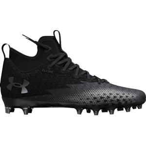 Бутсы Under Armour Spotlight Clone 3.0 MC Black Metallic Silver, черный