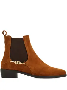 Ботинки челси Ferragamo, коричневый