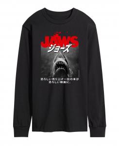 Мужская футболка с длинным рукавом jaws AIRWAVES, черный