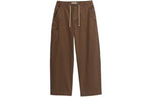 Повседневные брюки мужские коричневые Zara, коричневый