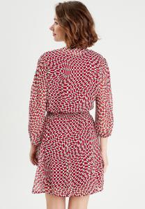 Дневное платье AUSGESTELLTES MIT 3/4-ÄRMELN Cache Cache, красный