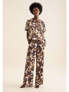 Тканевые брюки Seidensticker, средне-синий