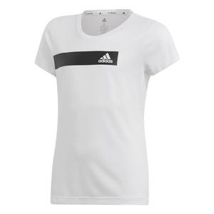 Футболка для младших школьников Adidas, белый