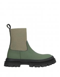 Ботильоны Lardini, серо-зеленый
