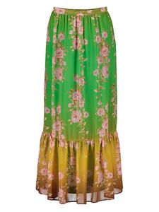 Длинная юбка Pinko, цвет gelb/grün