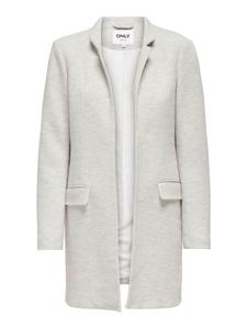 ONLY Демисезонное пальто 'ONLLinea' в светло-сером цвете