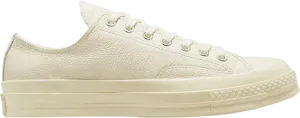 Кроссовки Chuck 70 Mono Leather Low 'Summer - Egret', кремовый