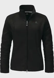 Флисовая куртка Schöffel "Fleece Jacket Leona3", без капюшона, черный