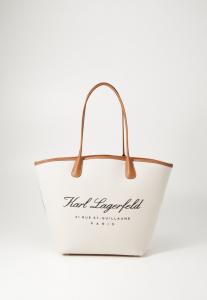 Сумка-шоппер KARL LAGERFELD HOTEL KARL MEDIUM, Natural Canvas Tan/Beige