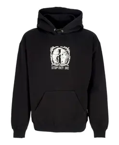 Черная толстовка с принтом Iuter, черный