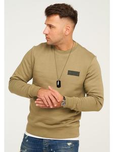 Jack & Jones Толстовка - POPS SWEAT CREW NECK Pullover с принтом алоэ