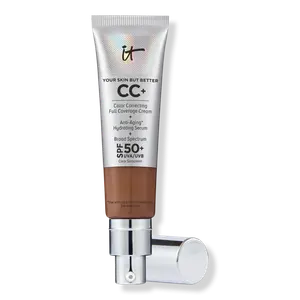 CC+ крем с SPF 50+ IT Cosmetics, Deep Honey (very deep with golden undertones)