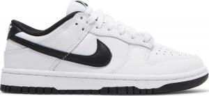 Кроссовки Nike Wmns Dunk Low 'White Black', белый