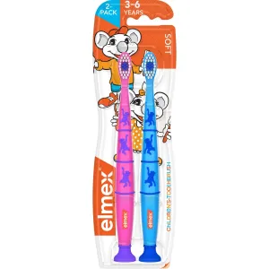 Elmex зубная щетка для детей 3-6 лет мягкая, 2 шт/уп
