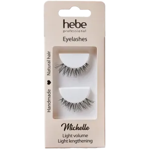 Hebe Professional Michelle многоразовые натуральные ресницы, 1 упаковка
