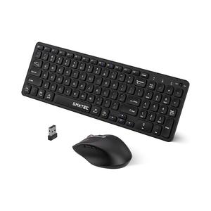 Комплект периферии GMKtec Combo KB-GKMC1 (клавиатура + мышь), чёрный