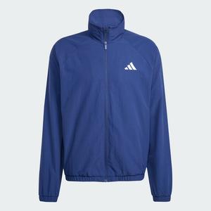 Куртка Adidas Essential Small Logo Windbreaker, темно-синий/белый
