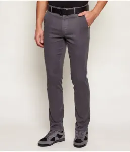 Брюки чинос slim fit Boss Orange, серый