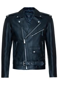 Куртка brando из красной индийской воловьей кожи osasco Infinity Leather, черный