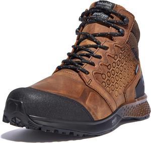 Timberland PRO мужские рабочие ботинки Reaxion Mid Soft Toe, Brown