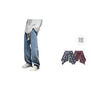 Джинсы серии Ride The Wind And Waves унисекс WARRIOR, синий