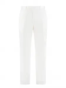 Брюки чинос THE (Alphabet), белый