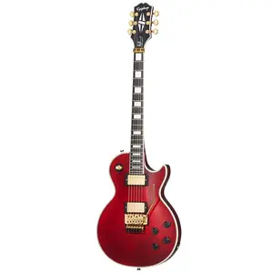 Epiphone Alex Lifeson Les Paul Custom Axcess Quilt (включая жесткий кейс) в цвете Рубин