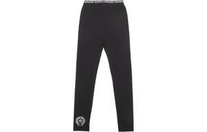 Женские леггинсы Chrome Hearts, черный