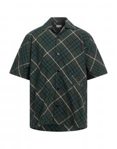 Рубашка Burberry, зеленый