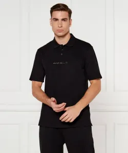 Футболка поло Regular fit Armani Exchange, черный