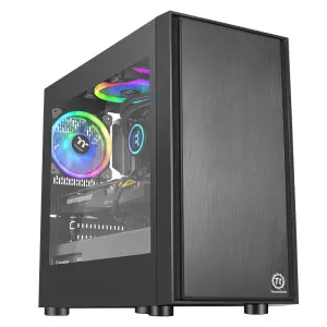 Корпус Thermaltake Navigator F1, Mini Tower, черный