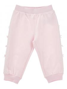 Monnalisa брюки с бантами, розовый
