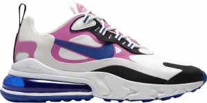 Кроссовки Nike Wmns Air Max 270 React 'White Fuchsia Blue', белый