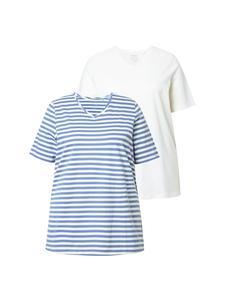 Рубашка василькового цвета Ulla Popken