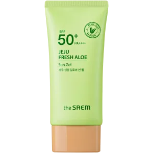The Saem Jeju Fresh Aloe крем для лица с фильтром SPF50+, 50 г