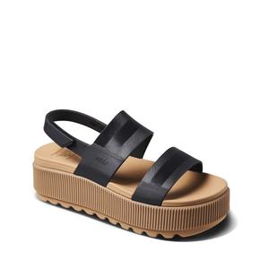 Сандалии женские Reef Water Vista Higher CJ4386-100, черно-коричневые, на платформе, GAL1611 Reef, черный