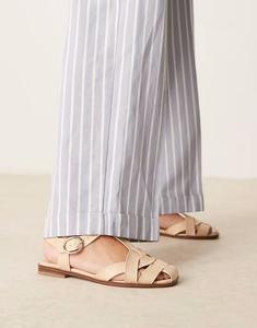 Узкие рыбацкие туфли ASOS DESIGN Mirage из натурального плетения