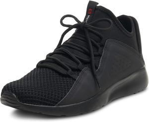 Мужские модные кроссовки Alpine Swiss, легкие вязаные теннисные кроссовки, черный